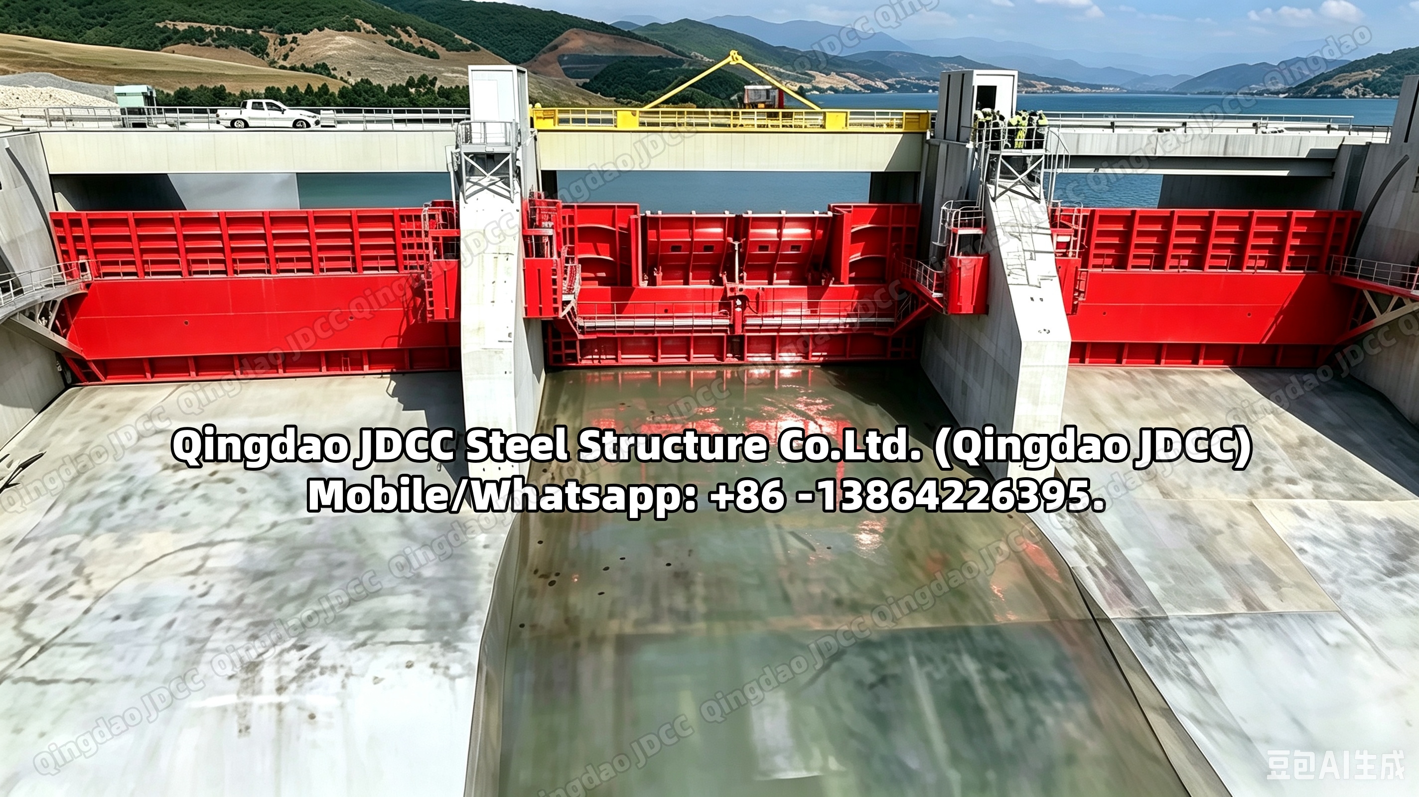 Compuerta de aço para central hidroelétrica - Products