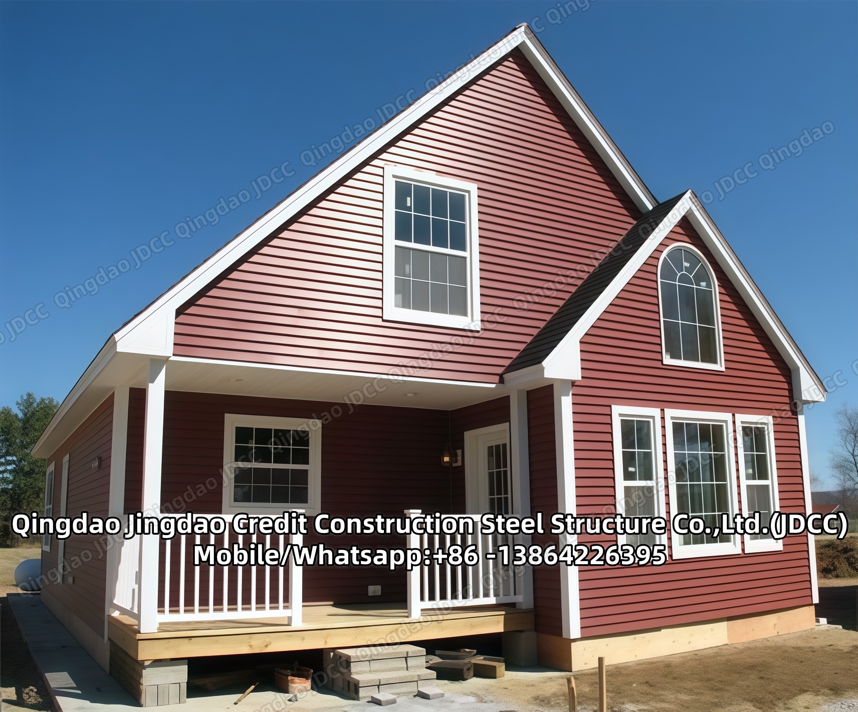 Casas pré-fabricadas com estrutura de aço - Products