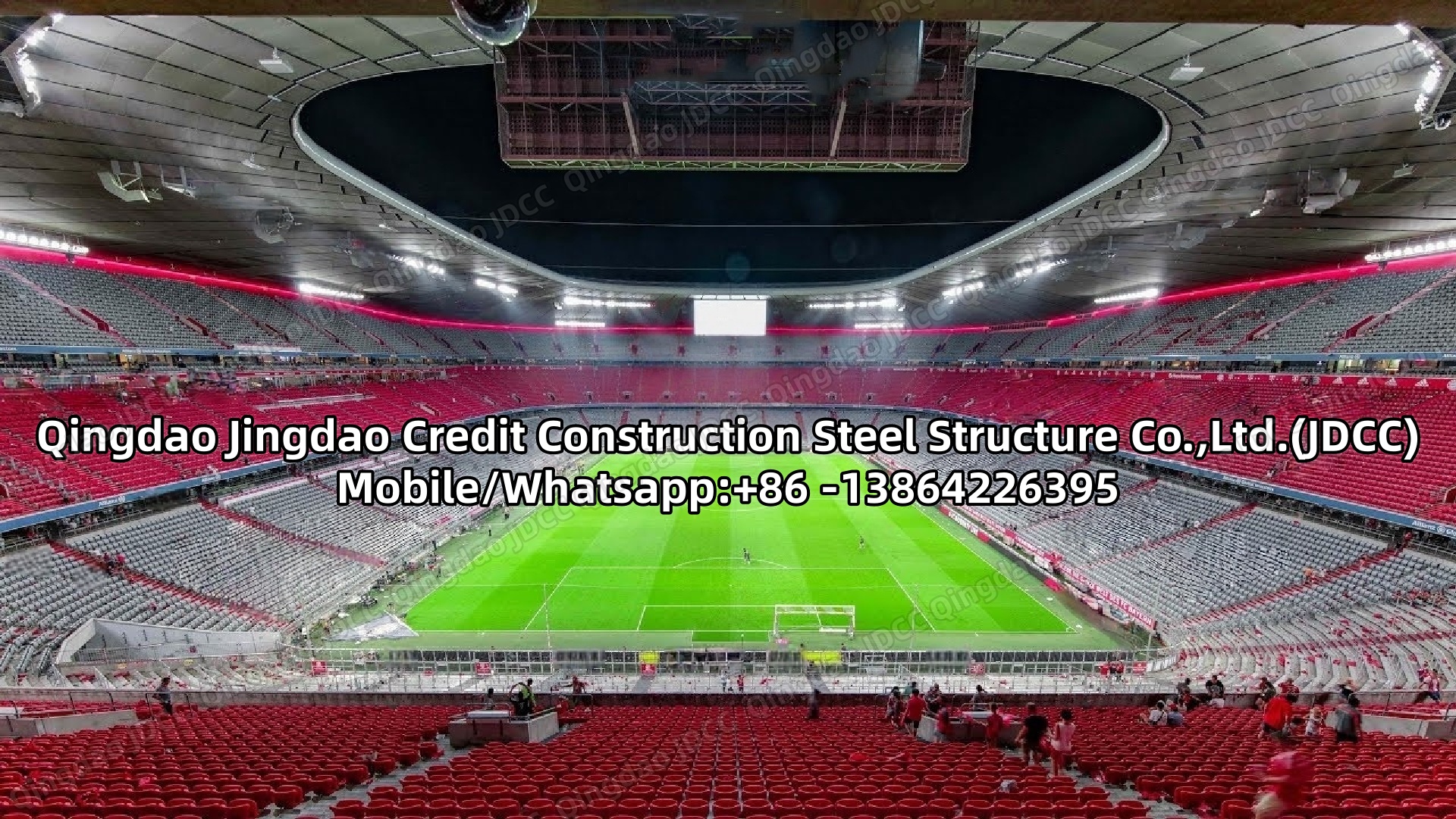 JDCC conclui projeto de estruturas de aço de estádio esportivo de grande escala no Brasil