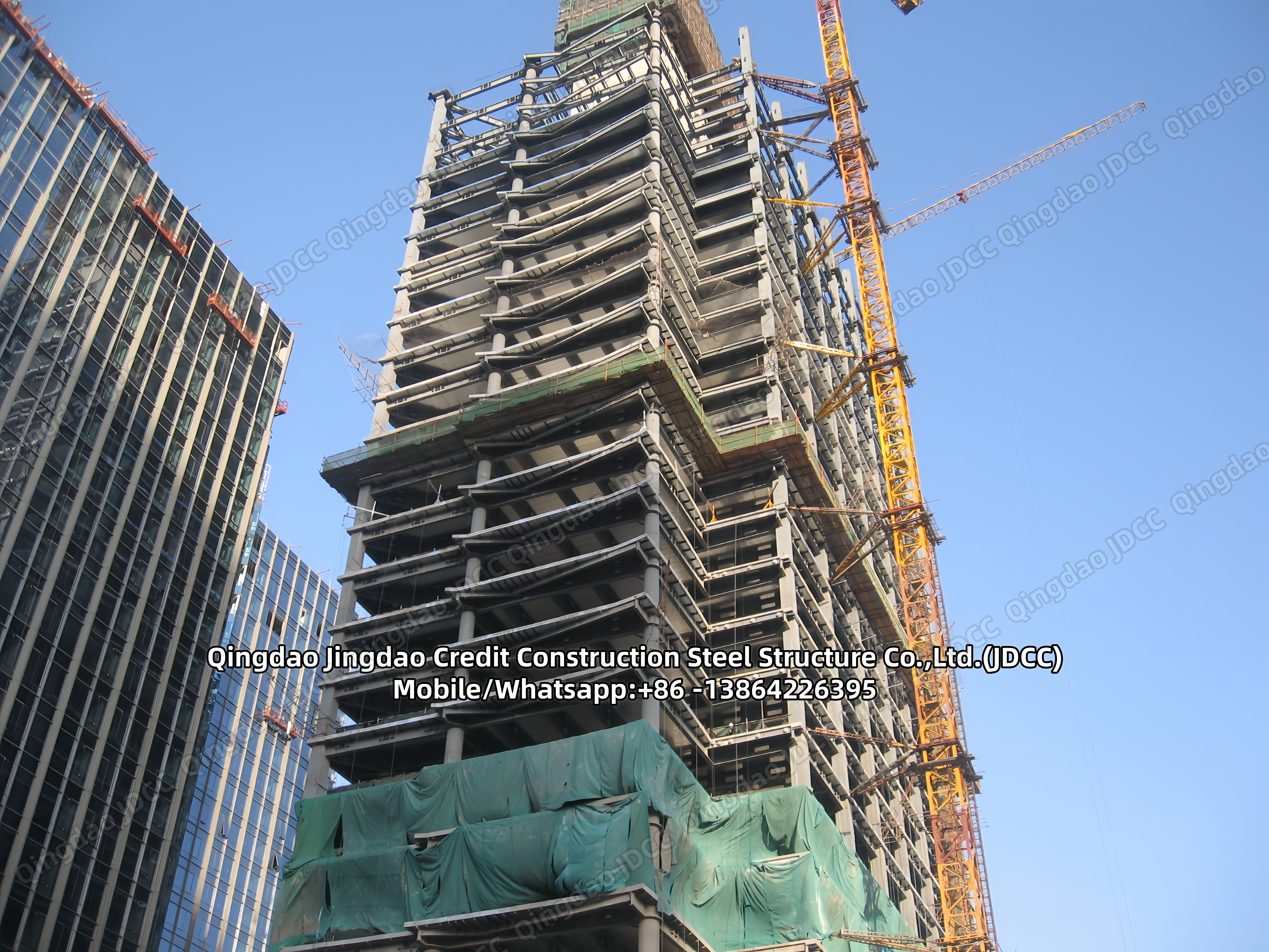 Edifício de grande altura de estrutura de aço - Products