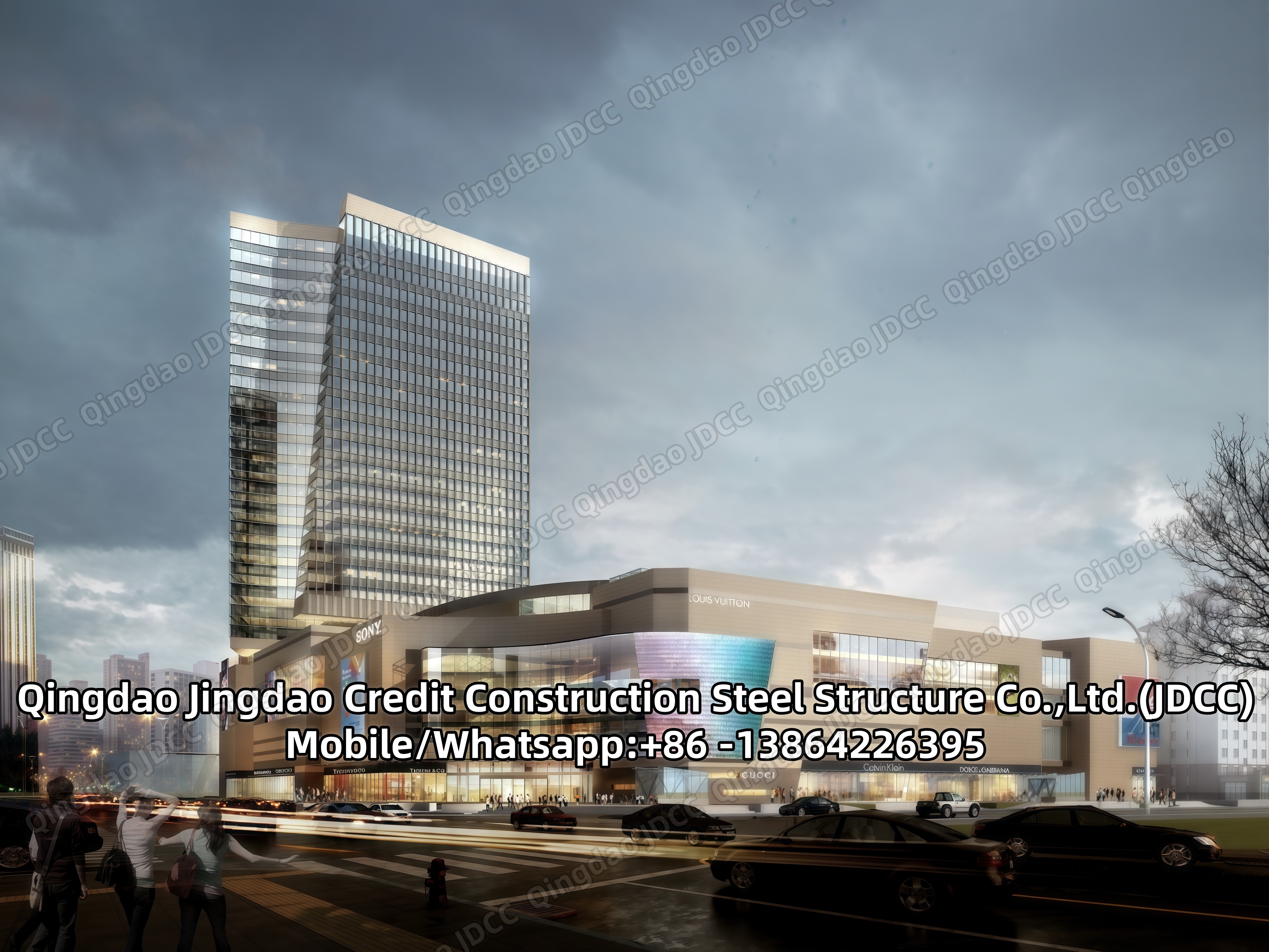 Edifício hoteleiro de estrutura de aço - Products