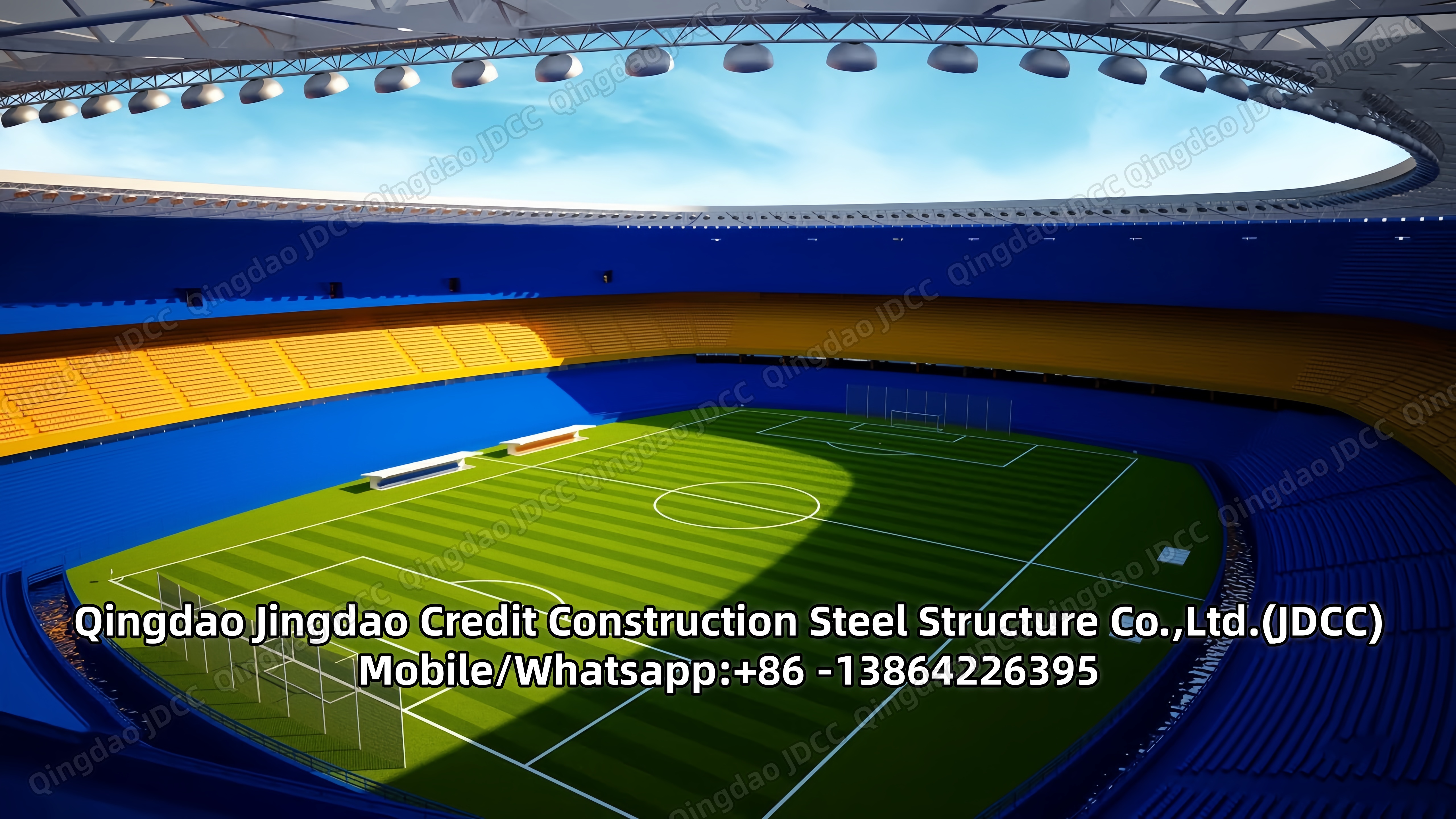 Estádio com estrutura de aço - Products